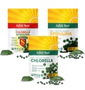 Sunlit Best Ultimate Chlorella & Spirulina Bundle Super Greens Supplements for Immune Support, Gut Health, Mood & Energy