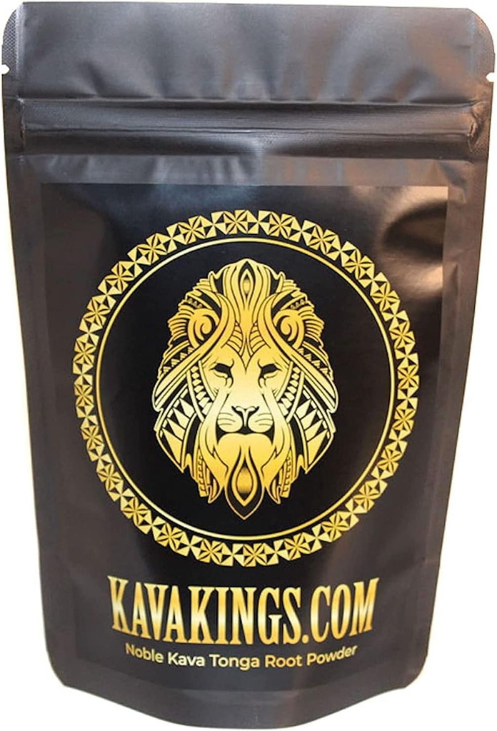 Kava Kings Kava Root Powder-Noble Kava Tonga 16 oz-Natuurlijk afkomstig uit 'ERE, Tonga