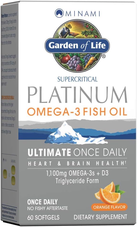 Garden of Life Visolie Supplementen, 60 Tellen
