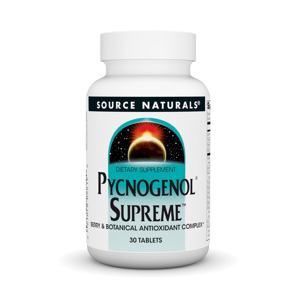 Bron Naturals Pycnogenol Supreme, Berry & Botanical Antioxidant Complex* - 30 tabletten