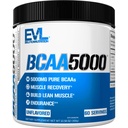 Evlutie EVL BCAA's Aminozuren Poeder - BCAA Powder Post Workout Herstel Drink en Stim Gratis Pre-workout Energie Drinkpoeder - 5g vertakte keten Aminozuren Supplement voor mannen - Ongearomatiseerd poeder