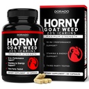 Horny Goat Weed for Men and Women - [20% Icariins Max Strength] - Uithoudingsvermogen, uithoudingsvermogen, circulatie, gezamenlijke & back ondersteuning - Maca Root, Ginseng, Yohimbine, Tribulus, L-Arginine - USA Made - 60 Count