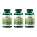 Thistle de lait de Swanson - Supplément de soutien du foie à base de plantes - Formule naturelle aidant à maintenir la santé et le bien-être - (100 capsules, 500mg chacune) 3 Pack