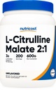 Nutricost L-Citrulline Malaat (2:1) Poeder (600 Gram)