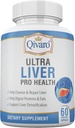 Ultra Lever Pro Gezondheid - Lever Gezondheid Ondersteuning Supplement met melk distel zaden, Artichoke Extract & Dandelion Leaf Extract - Antioxidant & Detox Ondersteuning - 60 plantaardige capsules