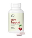 Sur Joint Support FruiteX-B Tart Cherry Capsules - Vegan Fast-Active Relief voor betere gezamenlijke comfort en mobiliteit - Whole Tart Cherry en Calcium Fructoborate, Muscle Recovery (120 capsules)