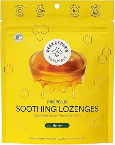 Beekeeper's Naturals Soothing Honing & Vlierbes smaak Hoest druppels