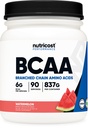 Nutricost BCAA Powder (Watermeloen, 90 Serv) - Optimale 2:1:1 Ratio