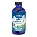 Nordic Naturals Arctic Cod Liver Oil, Unflavored - 8 oz - 1060 mg Totaal Omega-3s met EPA & DHA - Heart & Brain Health, Healthy Immunity, Algehele Wellness - Non-GMO - 48 Servings
