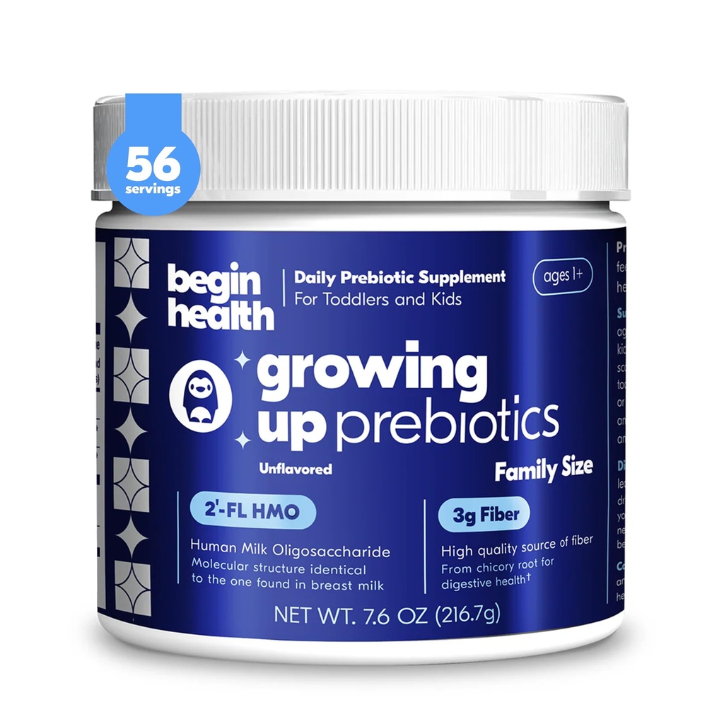 Begin Gezondheid Groeien Prebiotica voor kinderen 56-packs 