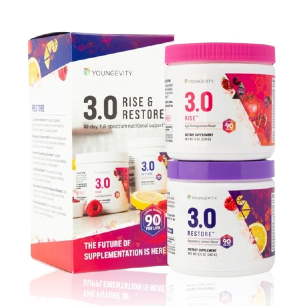 Youngevity beyond Tangy Tangerine 3.0 Rise & Restore 