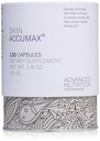 jane iredale Skin Accumax Complément nutritionnel Capsules améliorer l'acné et promouvoir une peau saine contient de la vitamine A, C et E végétalien et sans gluten