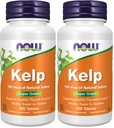 NOW Supplementen, Kelp 150 mcg van natuurlijke jodium, Makkelijker te slikken Tablet, Super Green, 200 tabletten (verpakking van 2)