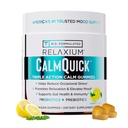 Relaxium Calm Gummy, ontwikkeld in de VS, met vitamine B6, Magnesium, en L-Theanine, One Gummy per Serving, 60 Gummies