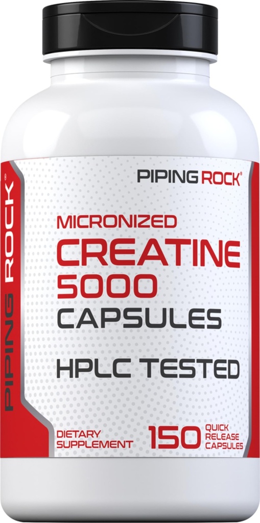 Piping Rock Creatine Monohydraat Capsules 