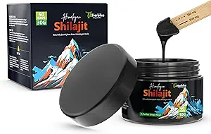 Pure Himalaya Shilajit Resin - 300 mg Hoge Potentie voor mannen en vrouwen 