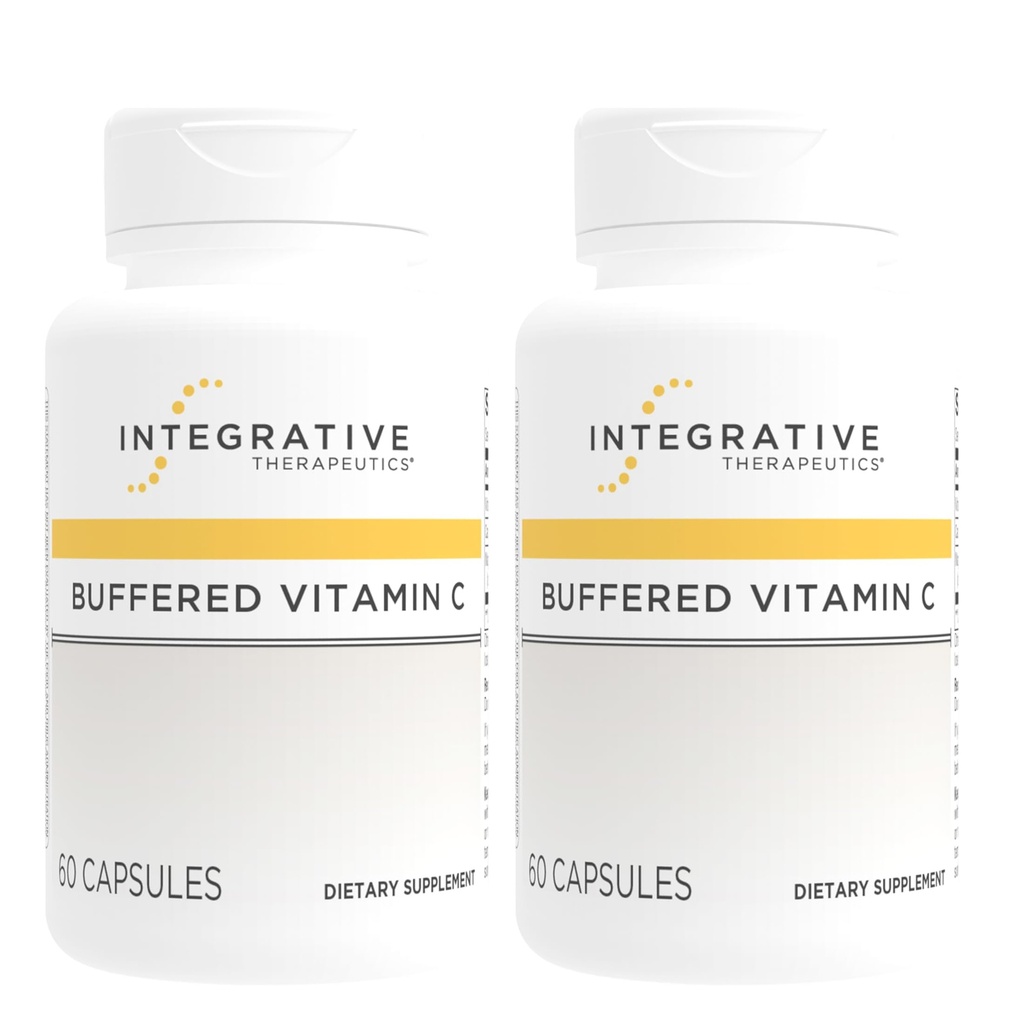 Thérapeutique intégrative Vitamine buvée C - Supplément antioxydant pour peau saine et tissus conjonctifs* - Vegan & sans gluten - 60 Capsules (2 Pack)