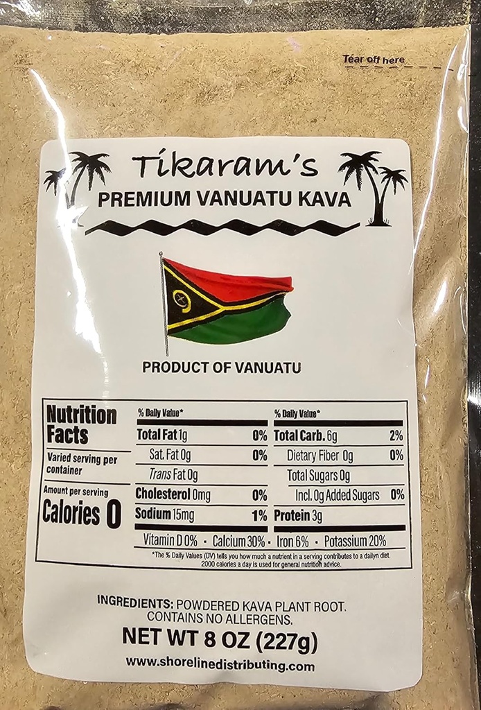 Kava Kava - Premium Vanuatu Kava 1/2 Pond (8oz) - Fiji Market Groothandel