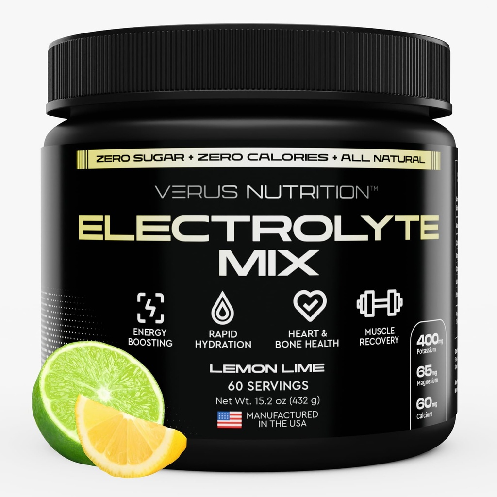 Elektrolyten Powder No Sugar- Zero Calorie Hydration Powder 