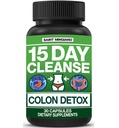 15 Dagen Reiniging Colon Detox met Natural Laxative voor Constipatie & Bloating. 30 pillen om energie te ontmantelen en te versterken . Extra sterke Senna Leaf Supplementen . Sterk voor sommige mensen.