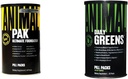 Animal Pak - Handige alles-in-één vitamine-en supplementverpakking - zink en groen Pak - chlorofyl