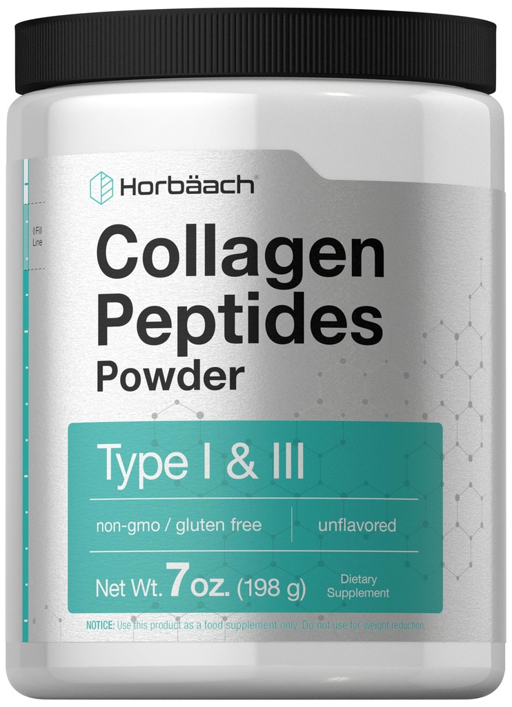 Horbäach Collageen Peptides Powder 7oz 