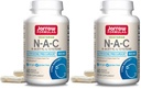 Formules de Jarrow N-A-C 500 mg - Supplément acide amino-oxydant soutient la santé cellulaire et la fonction hépatique - Précurseur au glutathion - Jusqu'à 60 portions (capsules de Veggie) (paquet de 2)