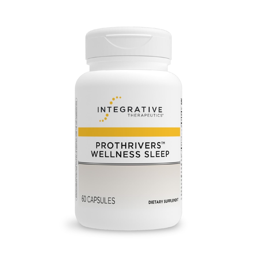 Integrative Therapeutics ProThrivers Wellness Sleep - Support Supplement for Adults* - Support with Melatonine & Magnesium - Vegan, Glutenvrije & Dairy-Free - 60 Capsules (60 porties)