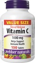 Webber Naturals Vitamine C Getimed Release 1000mg, 150 tabbladen