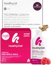 Healthycell Telomere Longueur Vieillissement en santé + Suppléments de santé cardiaque et vasculaire pour les femmes et les hommes