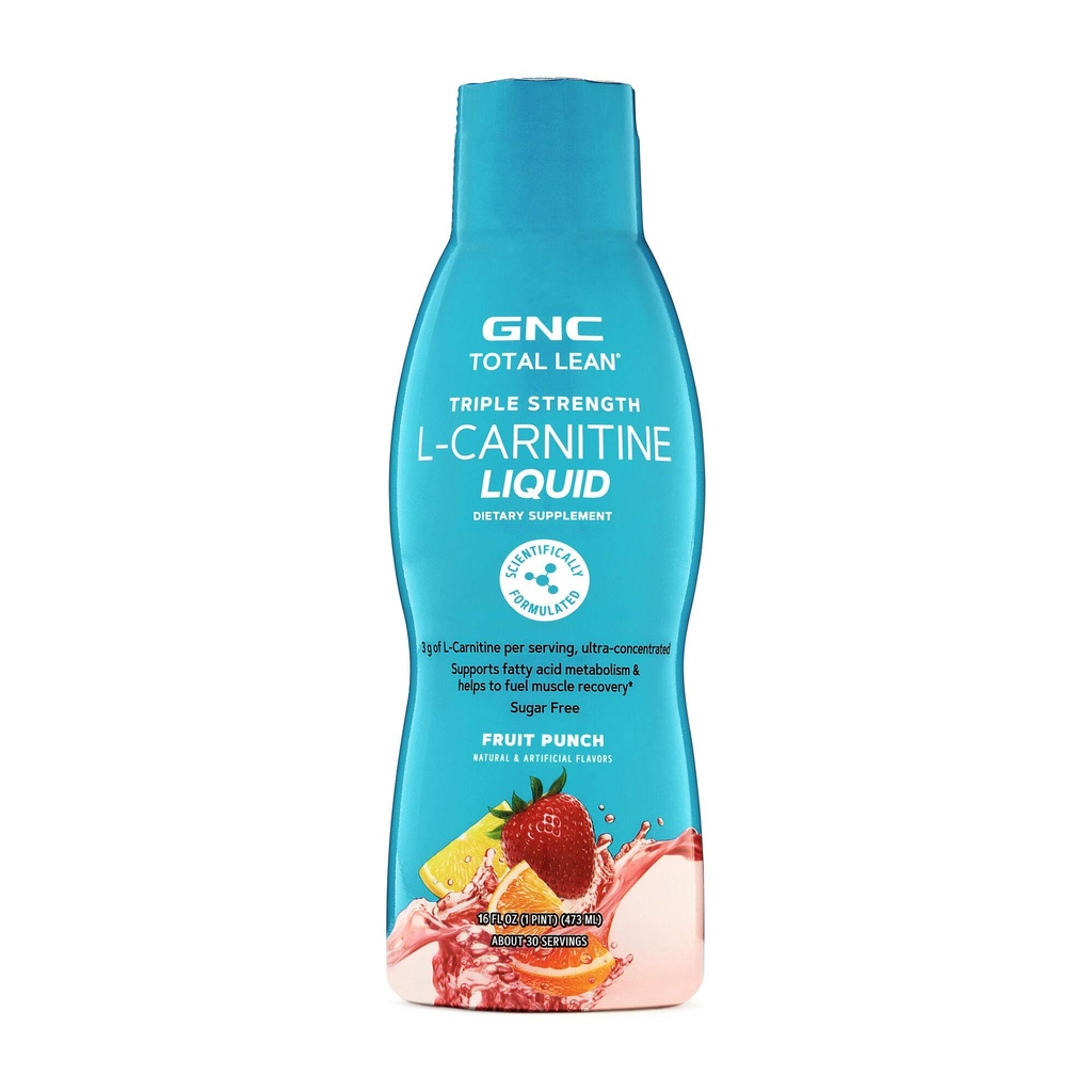 GNC Total Lean Triple Strength L-Carnitine Liquid 