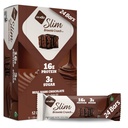 Nugo Slim Dark Chocolate Brownie Crunch, 16g Proteïne, 2g Suiker, 7g Vezel, Low Net Carb, Keto Vriendelijk, Glutenvrij, 24 Tellen