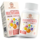 Multivitamine liposomique pour les femmes 50+ - Multivitamine quotidienne pour les femmes avec 32 ingrédients, CoQ10, Vitamines C, B, D, E pour le soutien de la santé cardiovasculaire et osseuse - sans fer (60 capsules)
