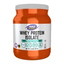 NOW Foods Sports Nutrition, Wei Protein Isolaat, 25 g met BCAA's, Ongearomatiseerd Poeder, 1,2-pond