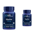 Levensverlenging Glycine 1000 mg, bevordert ontspanning, gezonde slaap & Taurine, Pure Taurine Aminozuur Supplement, Hart, Lever en Hersengezondheid