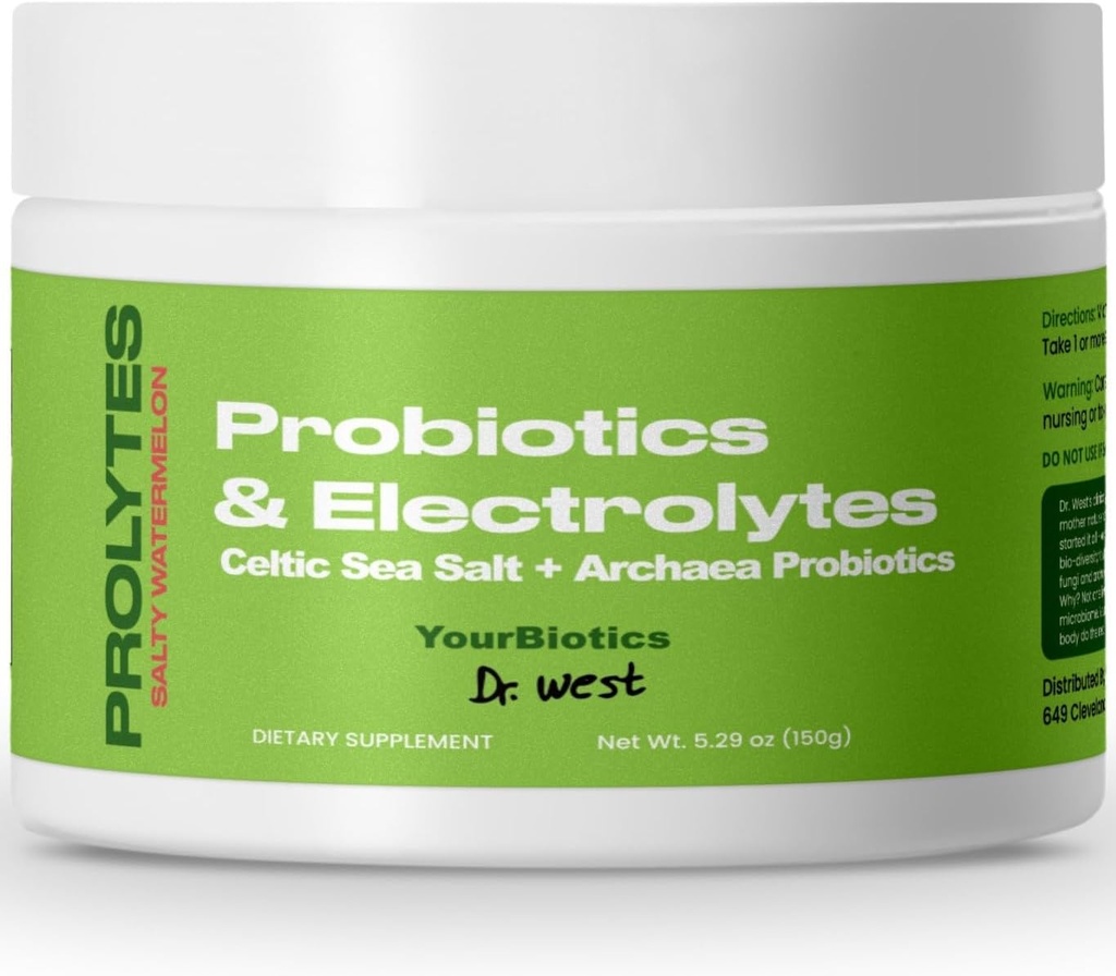 UW BIOTICS Prolytes Electrolyte Powder with Probiotics for Women & Men - Hydration Powder with Probiotic Drink for Gut Health - Keto Electrolytes Powder Sugar Free for Peak Performance - Watermeloen