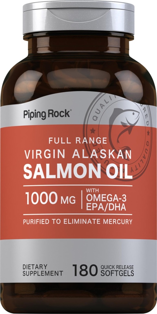 Piping Rock Wild Alaska Zalm Visolie 
