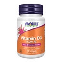 NOW Foods Supplements, Vitamin D-3 2,000 IU, High Potency, Structural Support*, 30 Softgels