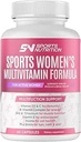 MULTIVITAMINE voor actieve vrouwen, 60 capsules, multivitamine & multi-mineraal supplement voor vrouwen, helpt bij het ondersteunen van energieniveaus, concentratie, concentratie en immuungezondheid