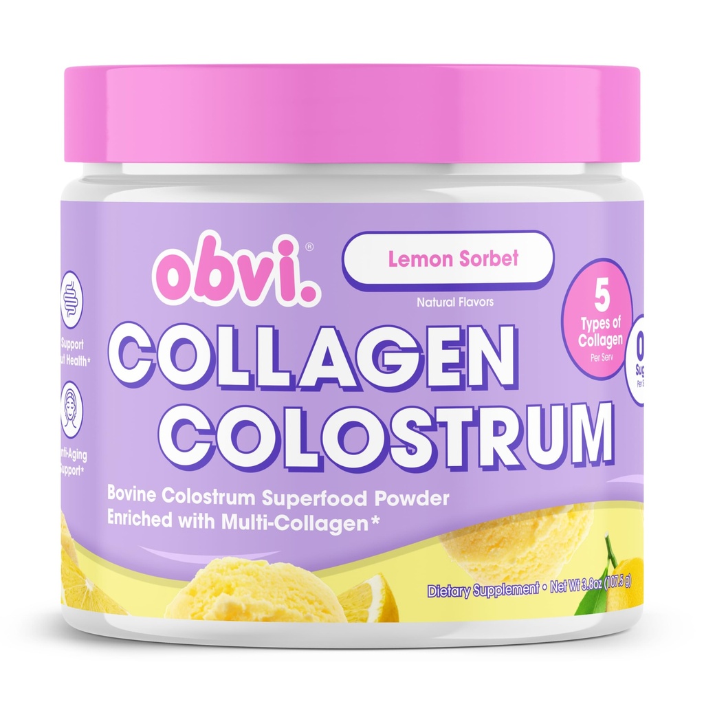 Obvi Collageen Peptide Colostrum Powder 