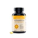 NatureWise Vitamine D3 5000iu (125 mcg) 200 jours d'approvisionnement pour le soutien immunitaire, la fonction musculaire saine et la santé des os - Non-OGM, sans gluten dans l'huile d'olive extra vierge biologique, (Mini Softgel), 200 Nombre