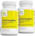 Terry naturellement Adrénaplex - Supplément de fonction adrénal Gland - Soutien glandulaire avec des vitamines C et B6 - Soutient une fonction adrénale saine - Tenir hors de portée des enfants - 60 capsules (paquet de 2)
