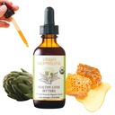 Urbain Luneshine Foie saine Amers - Soutien du foie - Detox - Production Bile - Santé Gut - Artichaut - Dandelion - Détox doux* -Organique- 2 Fl Oz