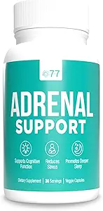 Adrenal Support Supplement - Beheer Cortisol, bestrijding van vermoeidheid, Boost energie, verbeteren slapen met adaptogenen en mineralen - Holistische gezondheid en evenwicht