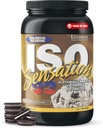 Ultimate Nutrition Wei Protein Isolaat Poeder met Glutamine Complex, ISO Sensation 93 - Wei Proteïne Poeder met Toegevoegd Colostrum voor verbeterd herstel, Immuniteit & Gut Health - Cookies N Cream, 2lbs