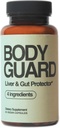 Bodyguard Liver Detox & Gut Health, Setria® Liposmal Glutathion 250mg, Master Antioxidant, Post-Celebration Formula, Red Flush Support, Vegan, Glutenvrij, Made in USA, 4 Ingrediënten, 60 Capsules