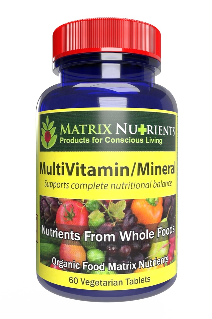 MULTIVITAMINE - Mineral - 100% biologisch, Whole Food, Complete MultiVitamin - Geweldig voor de dagelijkse gezondheid, Lifestyle en nog veel meer: Vitamine A, Vitamine C, Vitamine D, Vitamine E en nog veel meer!