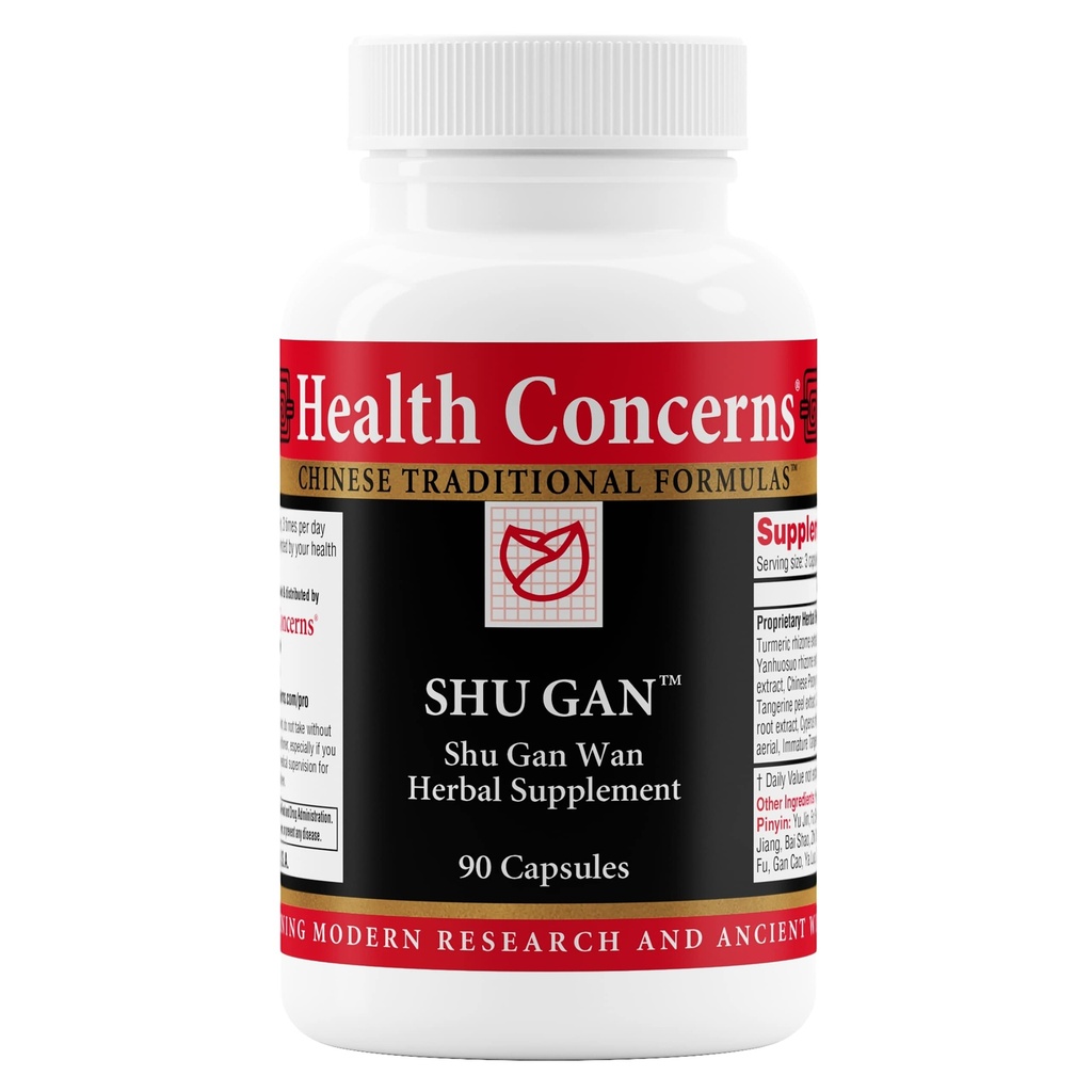 Zorgen voor de gezondheid Shu Gan Lever Ondersteuning & Digestie Release Bloating, Misselijkheid, Gut Health, Gallblader & Gastric Balance 