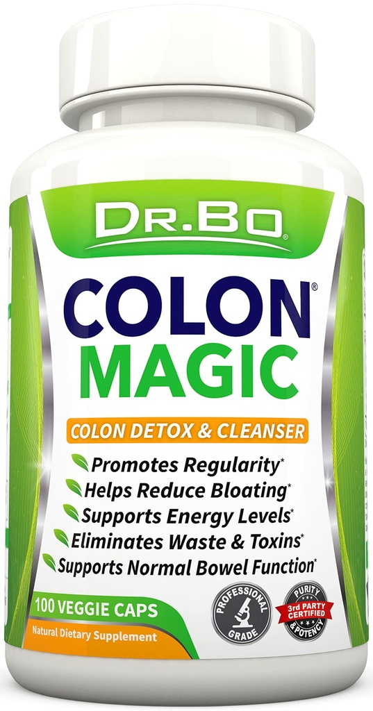 Colon Cleanse Detox Formula - Natuurlijke Bowel Cleanser Pillen voor Intestinale Opgeblazen & snelle Digestieve Reiniging - Dagelijkse Constipatie Relief Supplement Gut, buik, maag - Vrouwen Herbal Weight Flush