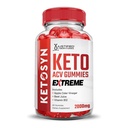 Justified Laboratories Ketosyn Keto ACV Gummies Extreme 2000MG Ketosyn Keto Gummies Apple Cider Vinegar Geformuleerd met Granaatappel Beet Sap Poeder B12 Vegan Non GMO 60 Gummys